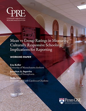 Cover: Mean vs Group Ratings in Measuring Culturally Responsive Schooling