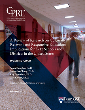 Cover: A Review of Research on Culturally Relevant and Responsive Education